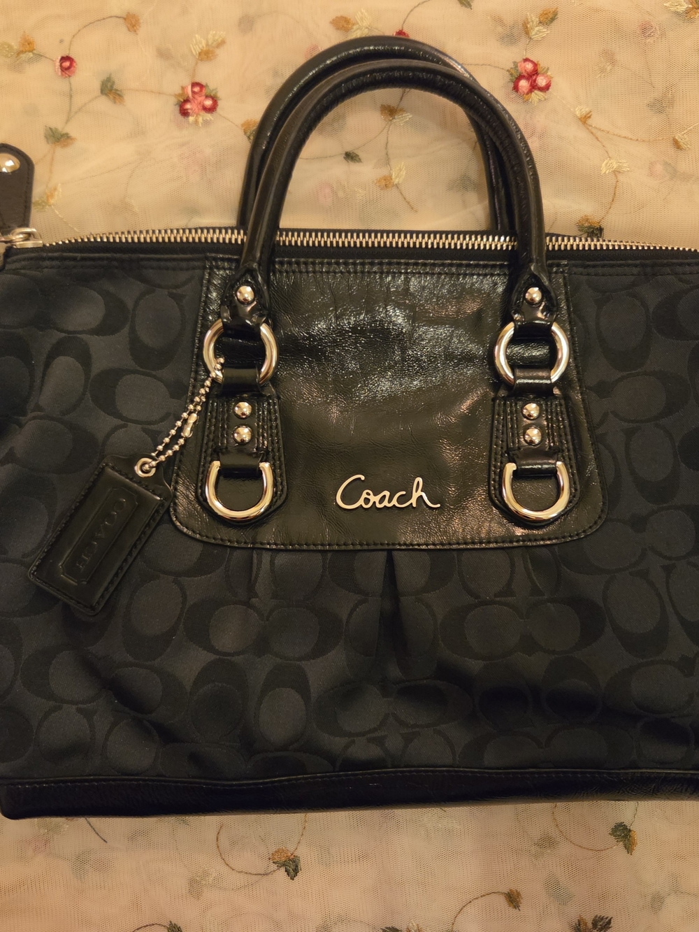 Coach Ashley Signature Satchel